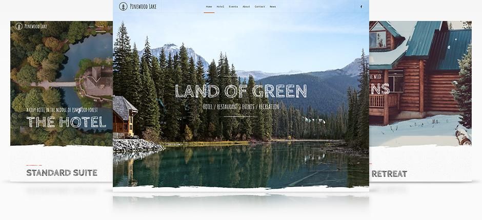 طراحی سایت محیط زیست، طبیعت، منابع طبیعی