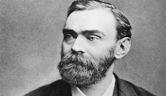 مقاله Vem var Alfred Nobel بصورت پاورپوینت
