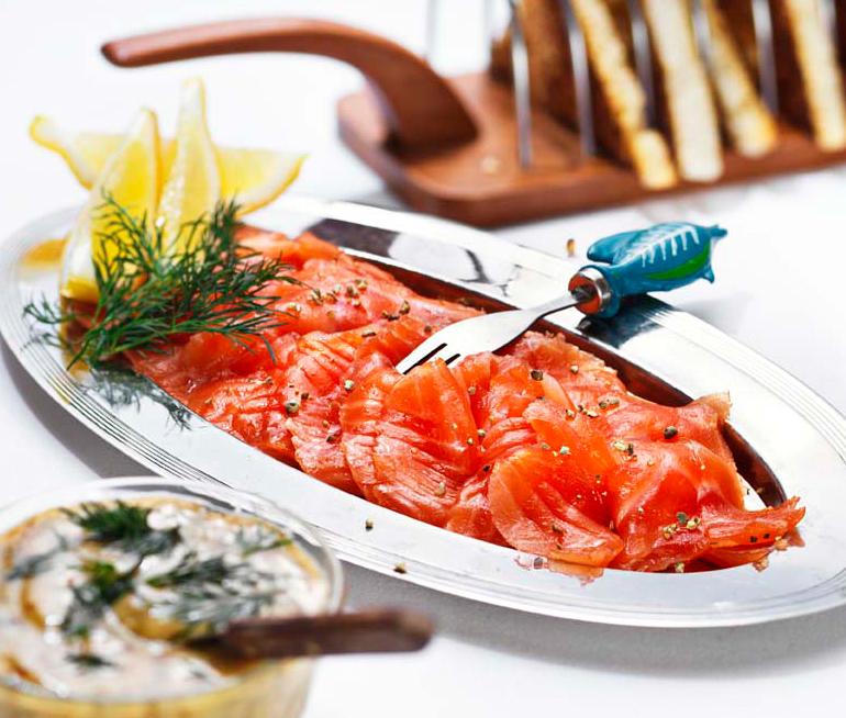 Gravad lax