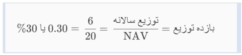 بازده توزیع چیست؟