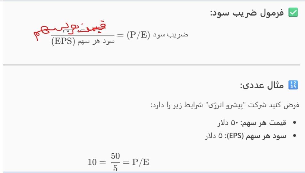 ضریب سود چیست؟