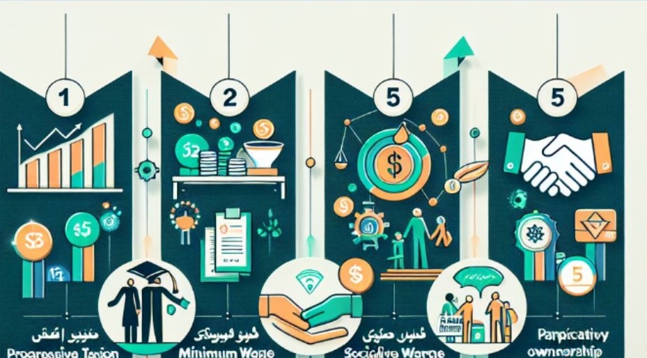 نمونه‌هایی از عدالت اقتصادی