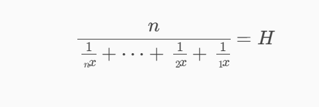 فرمول محاسبه: