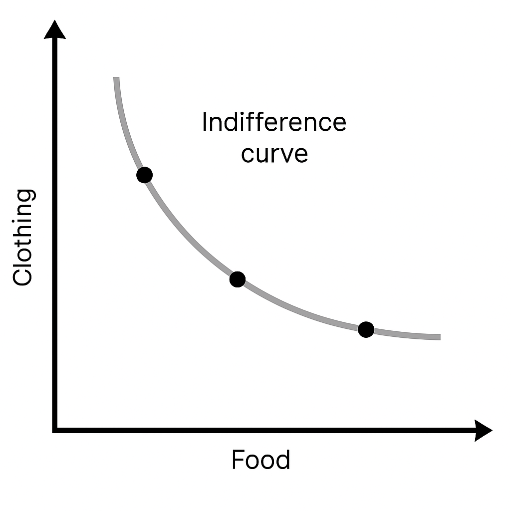 منحنی بی‌تفاوتی (Indifference Curve) چیست؟