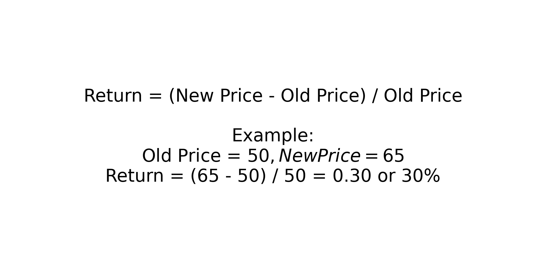 روش محاسبه بازده تاریخی