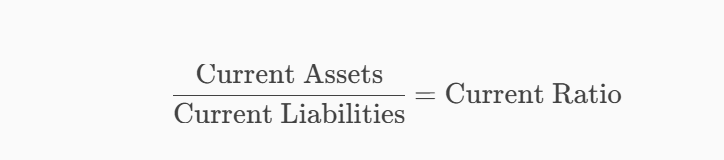 1. نسبت جاری (Current Ratio)
