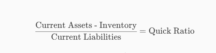 2. نسبت آنی (Quick Ratio)