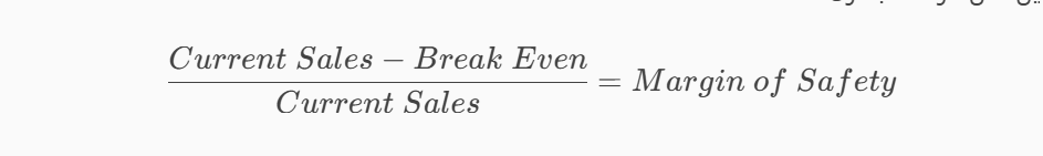 فرمول مارجین امن در حسابداری: