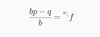 فرمول Kelly Criterion