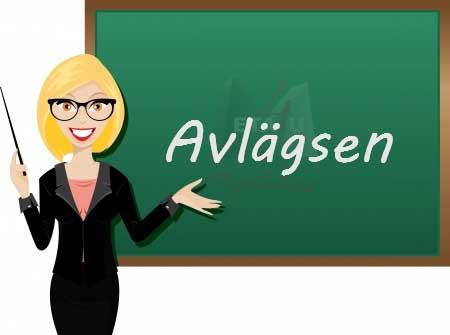 ‏پرت، دورافتاده، دور‏  avlägsen, avlägset, avlägsna