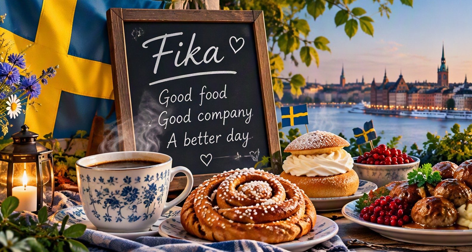 فرهنگ غذا و نوشیدنی در سوئد؛ Fika و سبک زندگی سوئدی