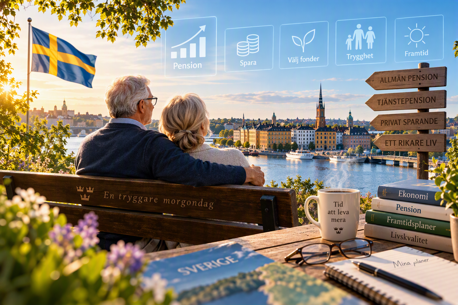 Retirement and Pension Planning in Sweden بازنشستگی در سوئد؛ آیندهنگری، بیمه، انتخاب صندوق و راههای افزایش حقوق بازنشستگی