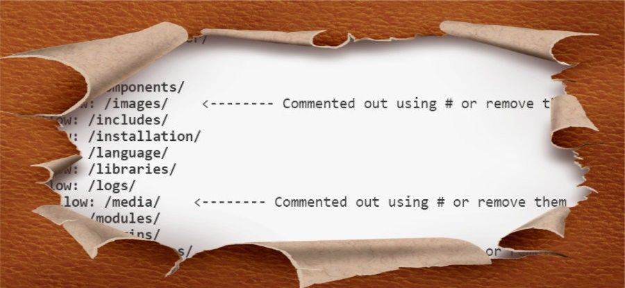 سئو جوملا - چند نکته ضروری درباره فایل Robots.txt